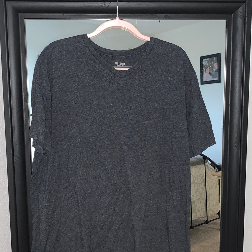 Mossimo Gray Casual T-Shirt
